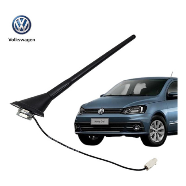 Base E Haste Antena Teto Radio Vw Gol Fox Voyage G7 G8 Orig
