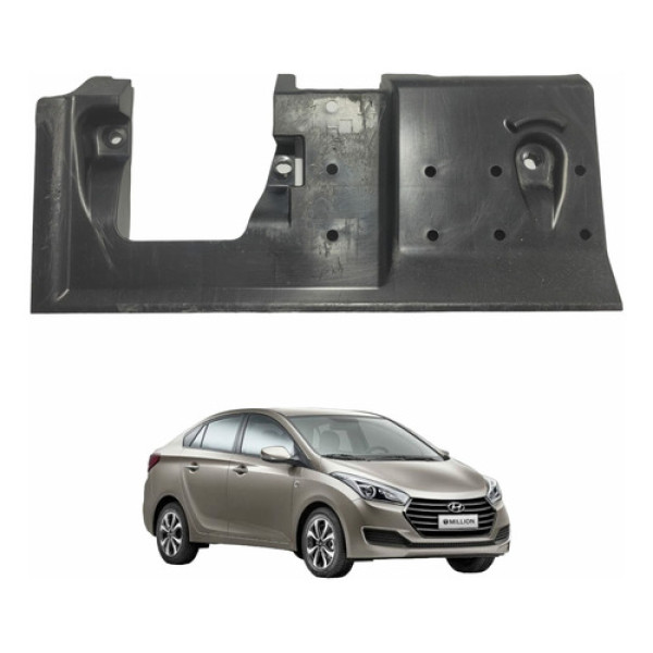 Acabamento Defletor Parabarro Traseiro Esquerdo Hyundai Hb20