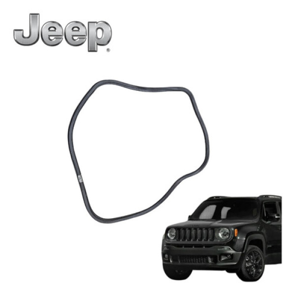 Borracha Carroceria Dianteira Esquerda Jeep Renegade 2020 Preto