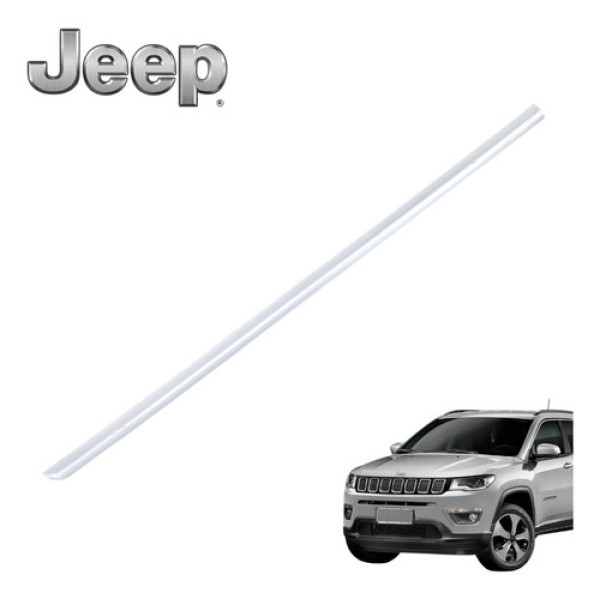 Friso Porta Dianteira Direita Jeep Compass 2.0 Limited 2018 Branco
