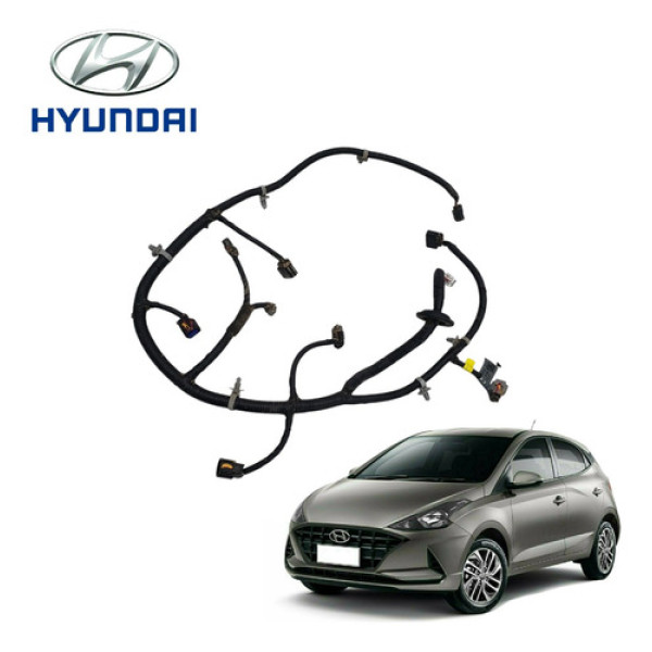 Chicote Painel Traseiro Hyundai Hb20 Tgdi 2022 Original 