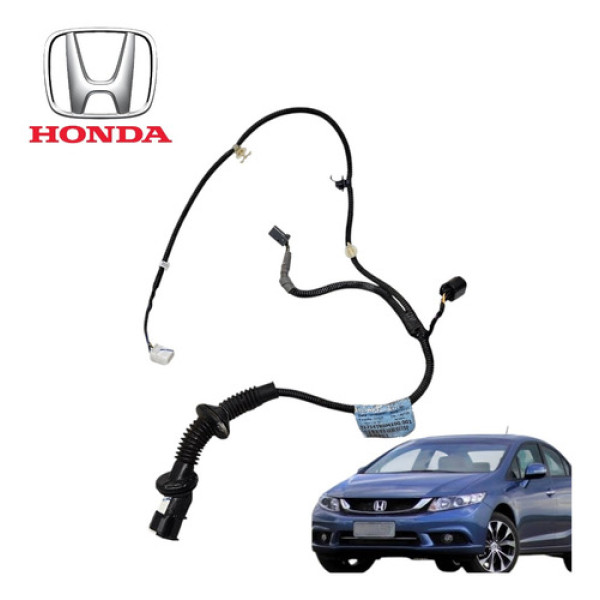 Chicote Porta Traseira Esquerda Honda Civic G9 Exr 2013 2016