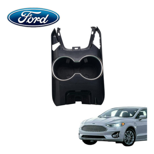 Porta Copos Console Central Ford Fusion Titanium Awd 2015 Preto