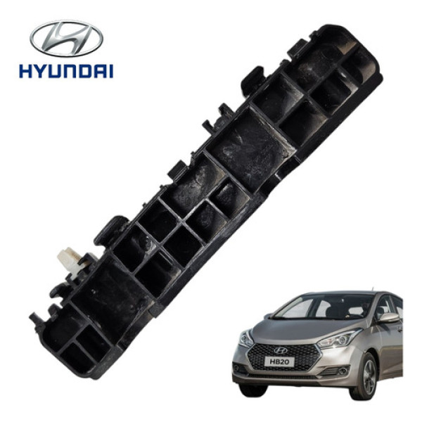 Suporte Guia Esquerda Parachoque Hyundai Hb20 Comfort 2013
