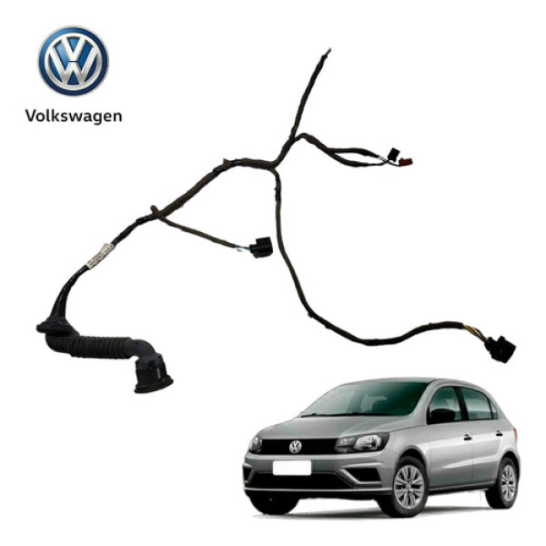 Chicote Porta Dianteira Esquerda Vw Gol G7 Voyage 2017 2020
