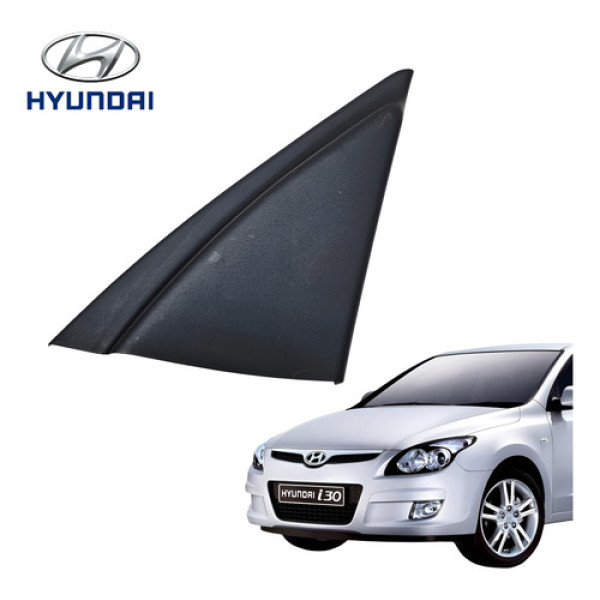 Acabamento Interno Retrovisor Direito Hyundai I30 2009 2013 Preto