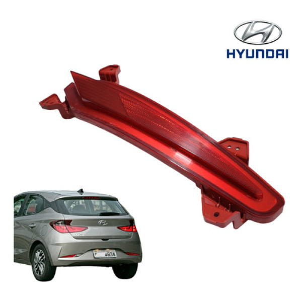 Refletor Olho Gato Traseiro Direito Hyundai Hb20 2020 A 2022 Vermelho