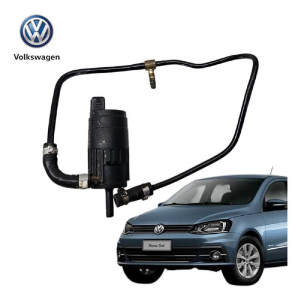 Bomba Motor Partida Frio Vw Gol Fox Voyage 2006 A 2015 Orig Preto