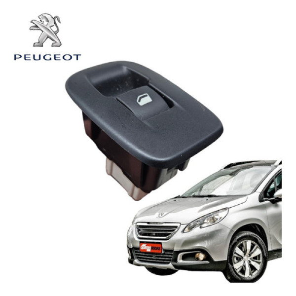 Botão Vidro Elétrico Traseiro Peugeot 2008 208 2015 A 2020