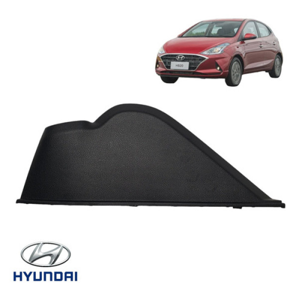 Acabamento Painel Lado Esquerdo  Hyundai Hb20 2020 A 2022