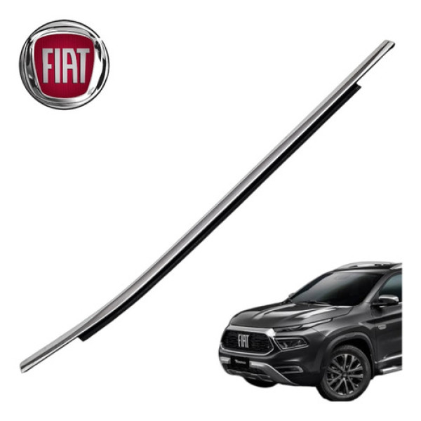 Pestana Externa Traseira Direita Cromada Fiat Toro 2022 Orig