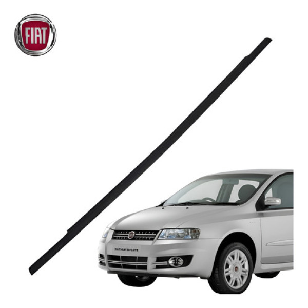 Pestana Externa Traseira Esquerda Fiat Stilo 2003 A 2011 Preto