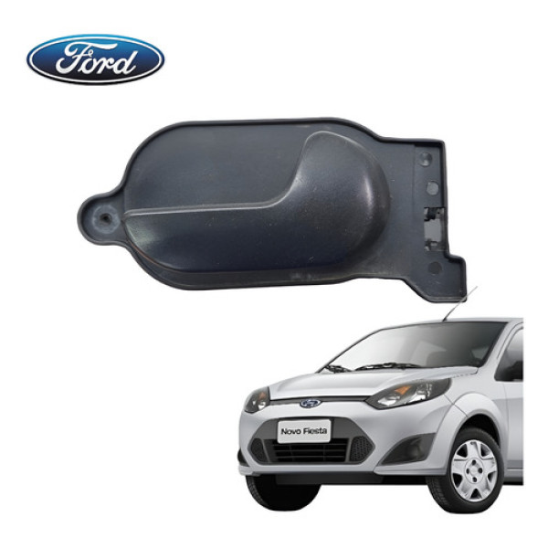 Maçaneta Interna Dianteira Direita Ford Fiesta 2004 A 2012 Preto Dianteira/traseira