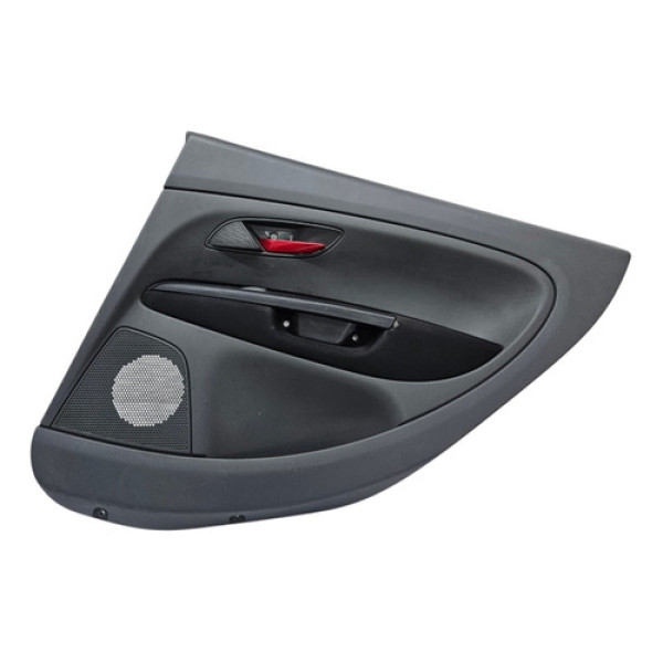 Forro Porta Traseira Direita Fiat Punto Sporting 2008 A 2012 Preto