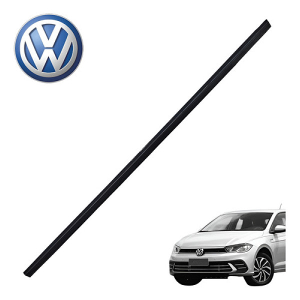 Pestana Externa Traseira Direita Vw Polo 1.0 Track 2022 2025 Preto