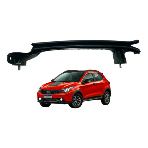 Guia Vidro Dianteiro Esquerdo Fiat Argo Trekking  Preto