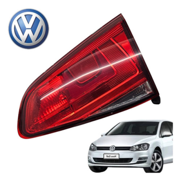 Lanterna Esquerda Tampa Traseira Vw Golf 1.0 Tsi 2016 Origin