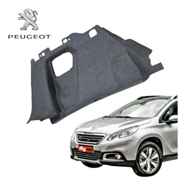 Forro Porta Malas Esquerdo Peugeot 2008 2015 A 2020 Original