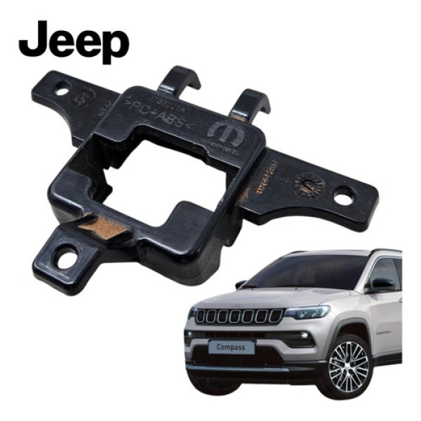 Suporte Câmera De Ré Jeep Compass 2020 A 2023 Original 