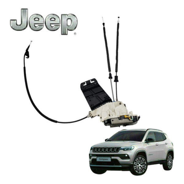 Fechadura Elétrica Porta Diant Esq Jeep Compass Limited 2022