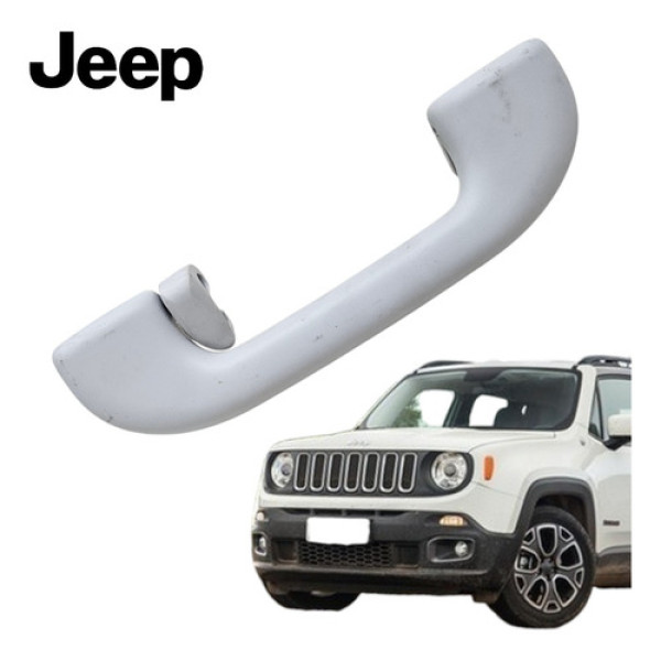 Alça Teto Pqp Traseiro Direito Jeep Renegade 2016 A 2021 Branco