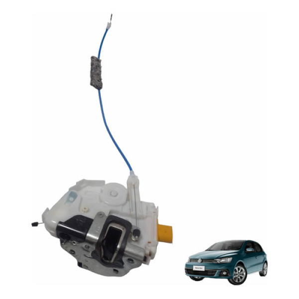 Fechadura Elétrica Porta Dianteira Direita Vw Gol Voyage 23 Branco