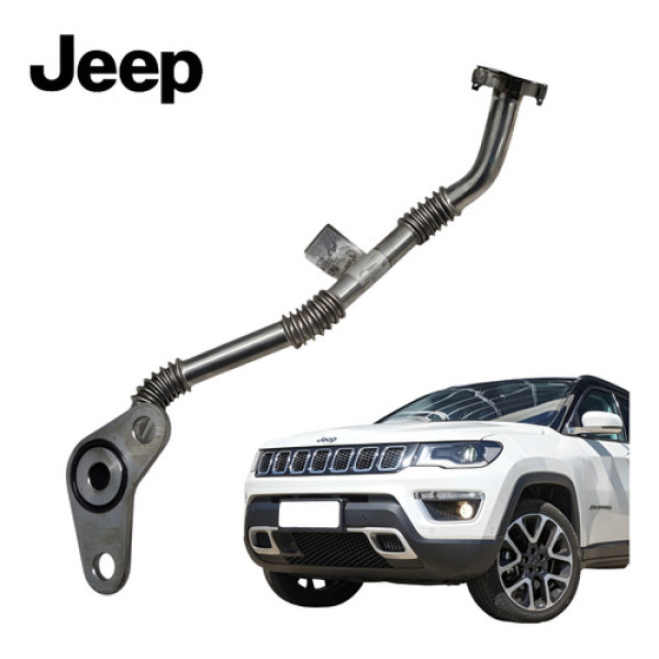Cano Óleo Turbina Jeep Compass Toro 2.0 Diesel 2016 A 2021 Cinza