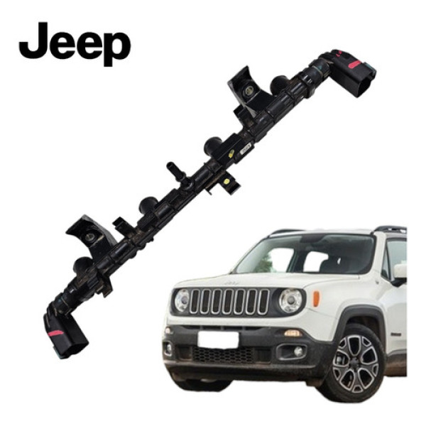 Flauta Bico Injetor Jeep Renegade Toro 1.8 Flex 2016 A 2020