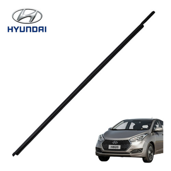 Pestana Externa Dianteira Esquerda Hyundai Hb20s Vision 2022 Preto