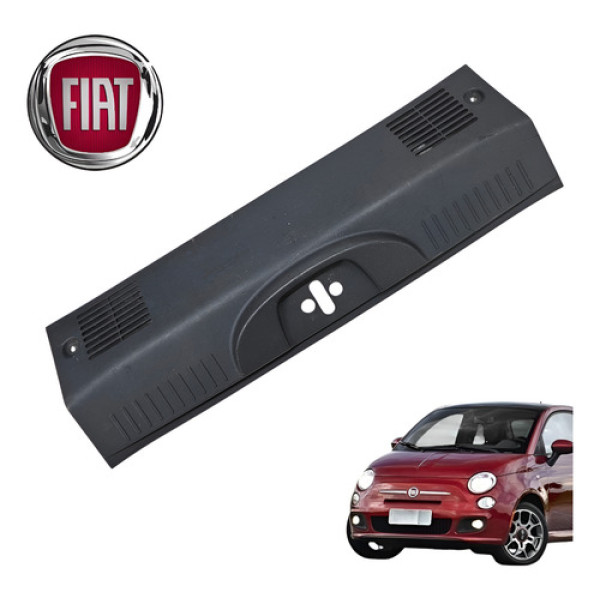 Soleira Porta Malas Fiat 500 1.4 Sport Air 2012 A 2015 Orig Preto
