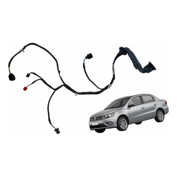 Chicote Porta Dianteiro Esquerdo Gol Voyage 2018 A 2023