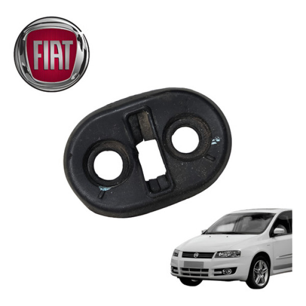 Borracha Limitador Dianteira Direita Fiat Stilo 1.8 2005 Ori Preto