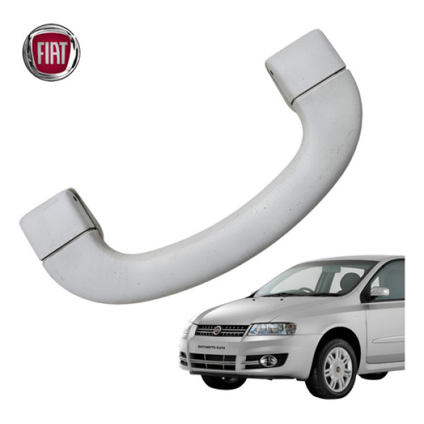 Alça Teto Pqp Dianteiro Direito Fiat Stilo 2003 A 2011 Orig Cinza