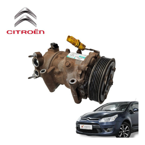 Compressor Ar Condicionado Citroën C4 C3 Peugeot 307 2011 