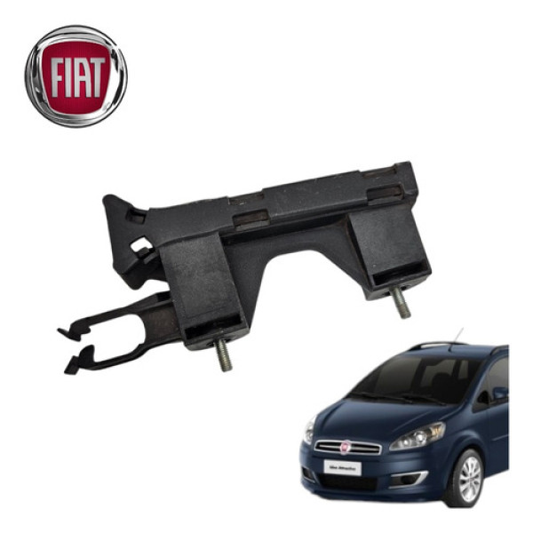 Guia Vidro Dianteiro Esquerdo Fiat Ideia Attractive 2012  Preto