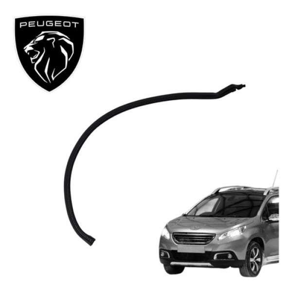Borracha Porta Traseira Esquerda Peugeot 2008 Allure 2016 Preto