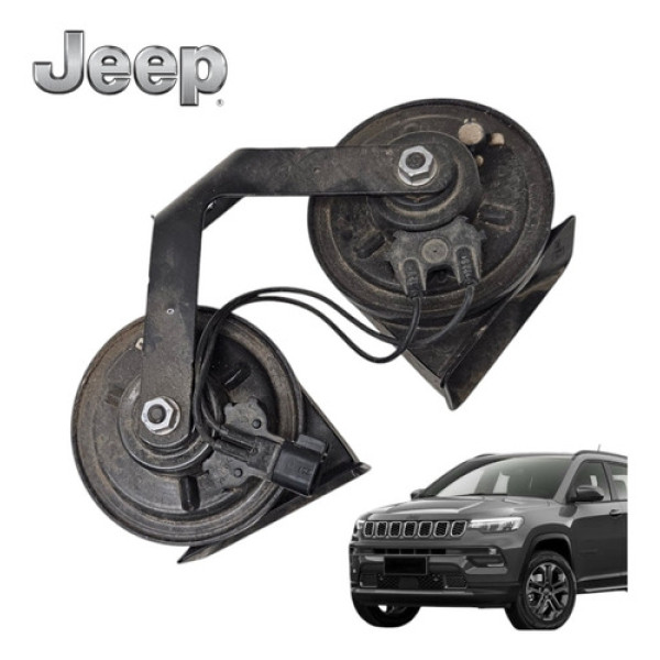 Par Buzinas Jeep Compass 1.3 T270 Longitude 2021 A 2025 Orig