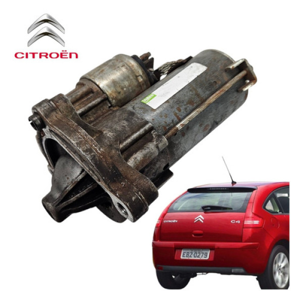 Motor Partida Arranque Citroën C4 1.6 2010 A 2013 Original 