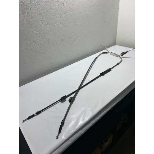 Par Cabos Freio De Mão Traseiro Golf Tsi 2018 C/detalhe