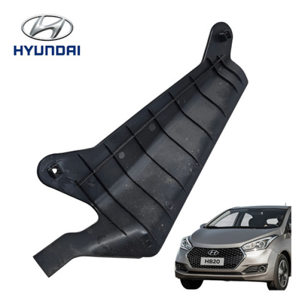 Moldura Porta Traseira Esquerda Hyundai Hb20 Comfort 2019 Preto