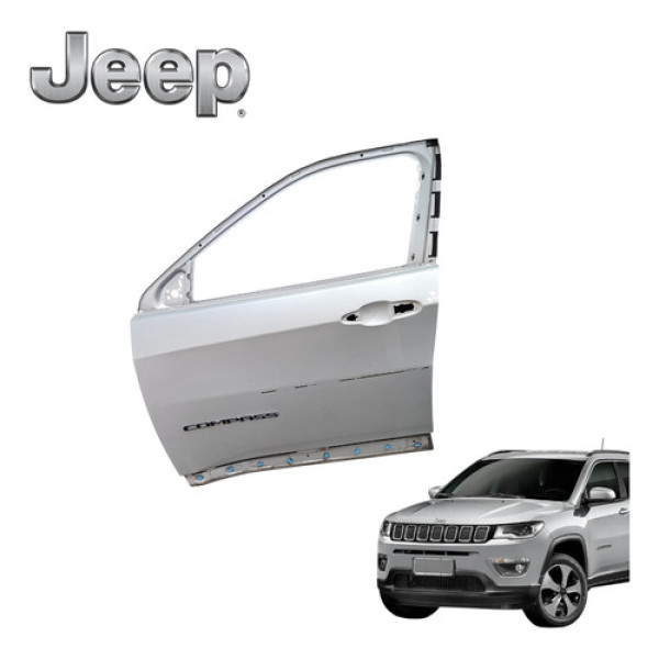 Porta Dianteira Esquerda Jeep Compass 2.0 Limited 2016 2021 Dianteira Esquerda Branco