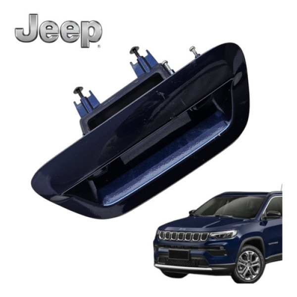 Maçaneta Puxador Tampa Traseira Jeep Compass Longitude 2022