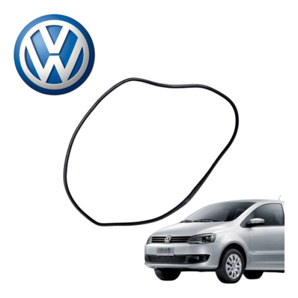 Borracha Vidro Traseiro Volkswagen Fox 1.0 Vht 2010 A 2014