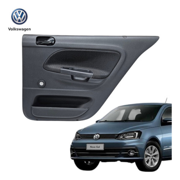Forro Porta Traseiro Direito Vw Gol G7 G8 2017 A 2023 Orig 