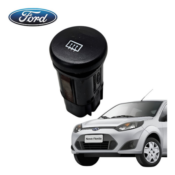 Botão Desembaçador Ford Ecosport Fiesta 2004 A 2012 Original