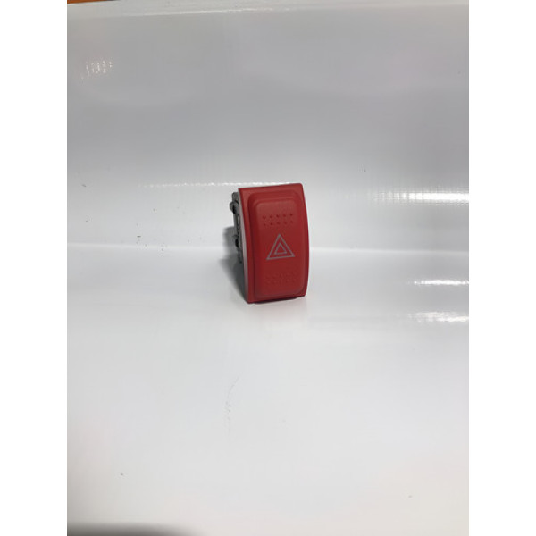 Botão Comando Alerta Emergência Honda Fit 2007/2008- Eco Vermelho