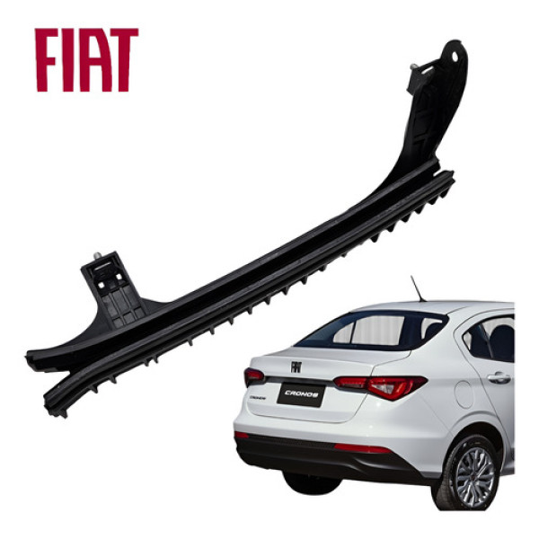 Guia Vidro Porta Dianteira Esquerda Cronos Argo 2018 A 2020 Preto