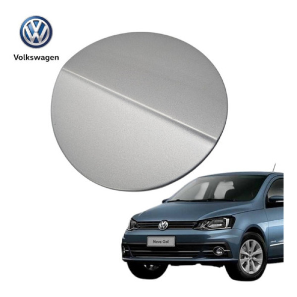 Portinhola Tampa Tanque Combustível Vw Gol G7 G8 2017 A 2022 Prata 2021