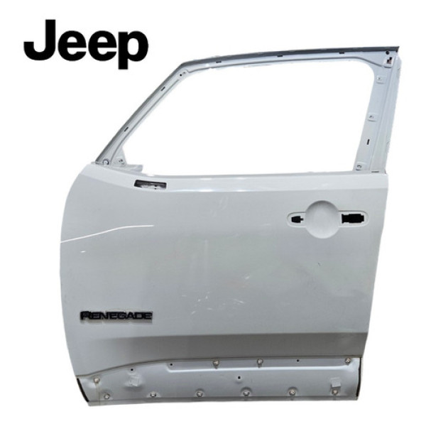 Porta Dianteira Esquerda Jeep Renegade 2016 A 2019 Original Dianteira Direita Branco