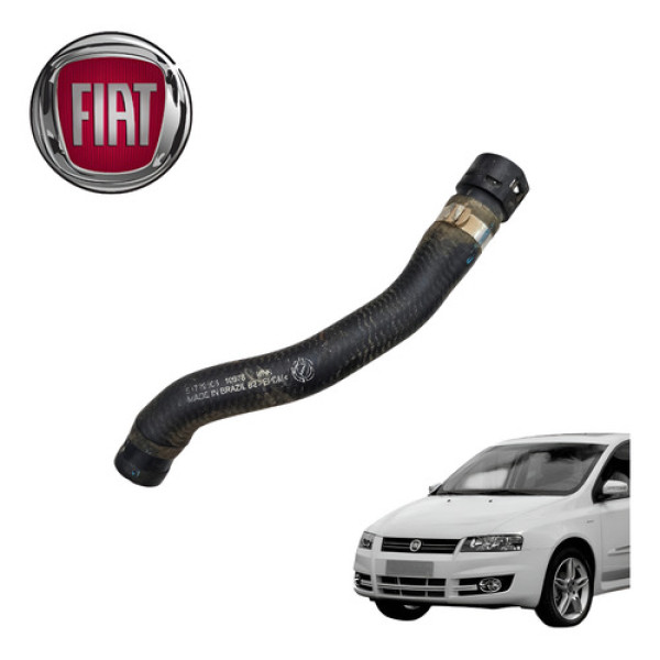 Mangueira Saída Radiador Fiat Stilo 1.8 Connect 2005 A 2007